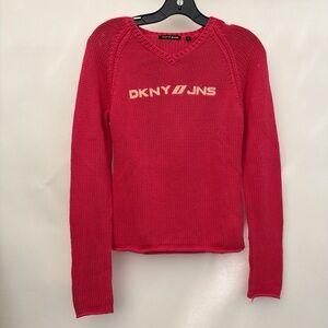DKNY Jeans vintage cotton knit sweater